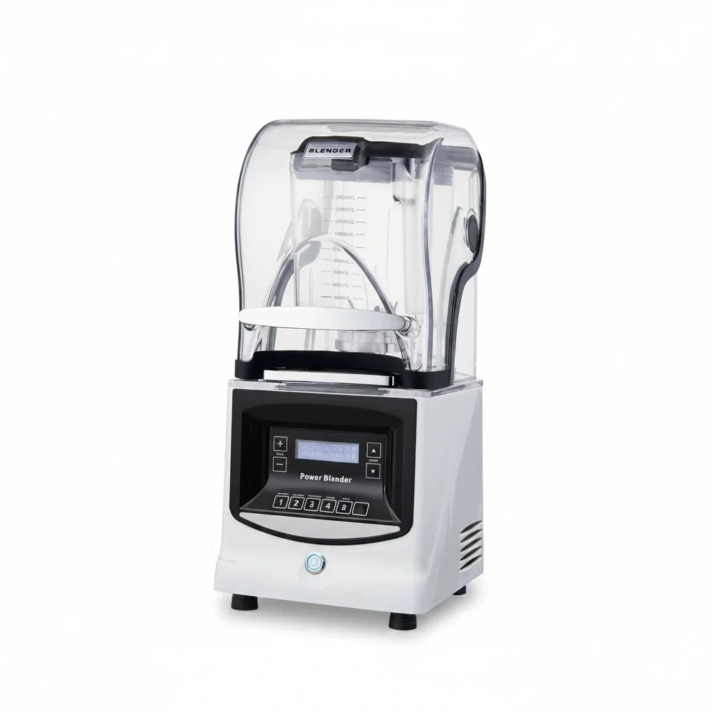 

Commercial Blender, 2L BPA Free Jar, Smoothie Blender with Sound Enclosure, 1800W Vacuum Mixing Nutrition Mixer