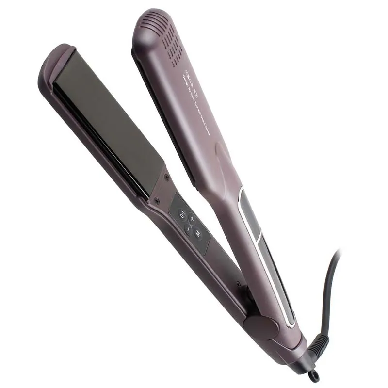 

Hair Straightener Titanium Plate Straightening Iron Keratin Treatment Flat Irons Fast Heating High Temperature Styler