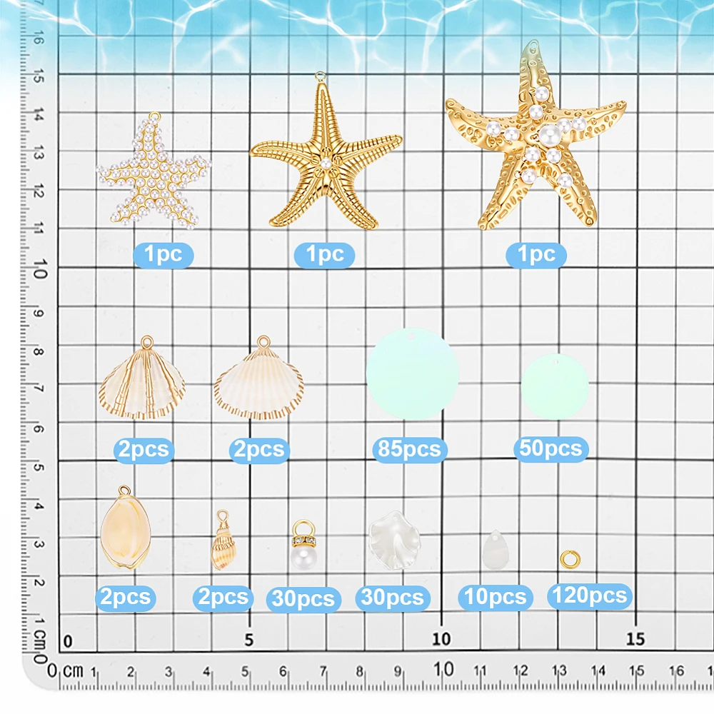 436pcs Beach Purse Straw Shoulder Bag DIY Set Pearl Decoration Woven Summer Beach Evening Bags Strap Shell Charms Boho Bag Chain