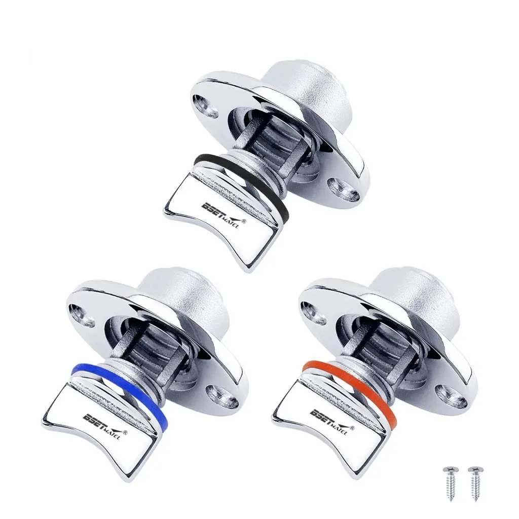 Roestvrij staal 316 boot garboard aftapplug, aftapplug, afvoerplug gat, kajak kano accessoires, universeel, 25 mm, 1