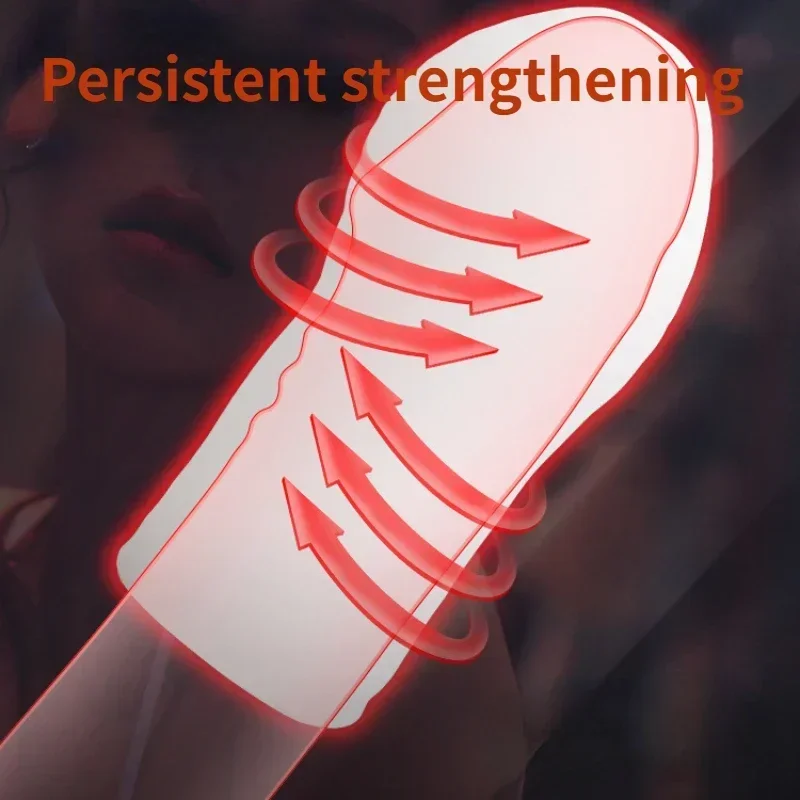 سيليكون شبح التمارين البسيطة القضيب كم القضيب توسيع الجنس لعب للرجال الاستمناء جيب كس ألعاب جنسية منتجات جنسية