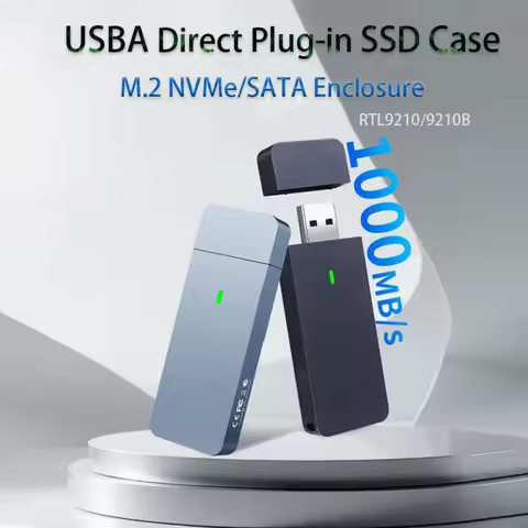 M.2 NVMe 2230 2242 mini SSD Enclosure Case USB A Adapter 10Gbps USB3.2 Gen2 Portable Box for M2 PCIE3.0 4.0 2230 2242 NVMe M Key