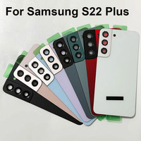 S22+ back battery cover with camera lens Door Housing Replacement For Samsung galaxy S22 Plus S906W, S906N, S906 Battery Cover