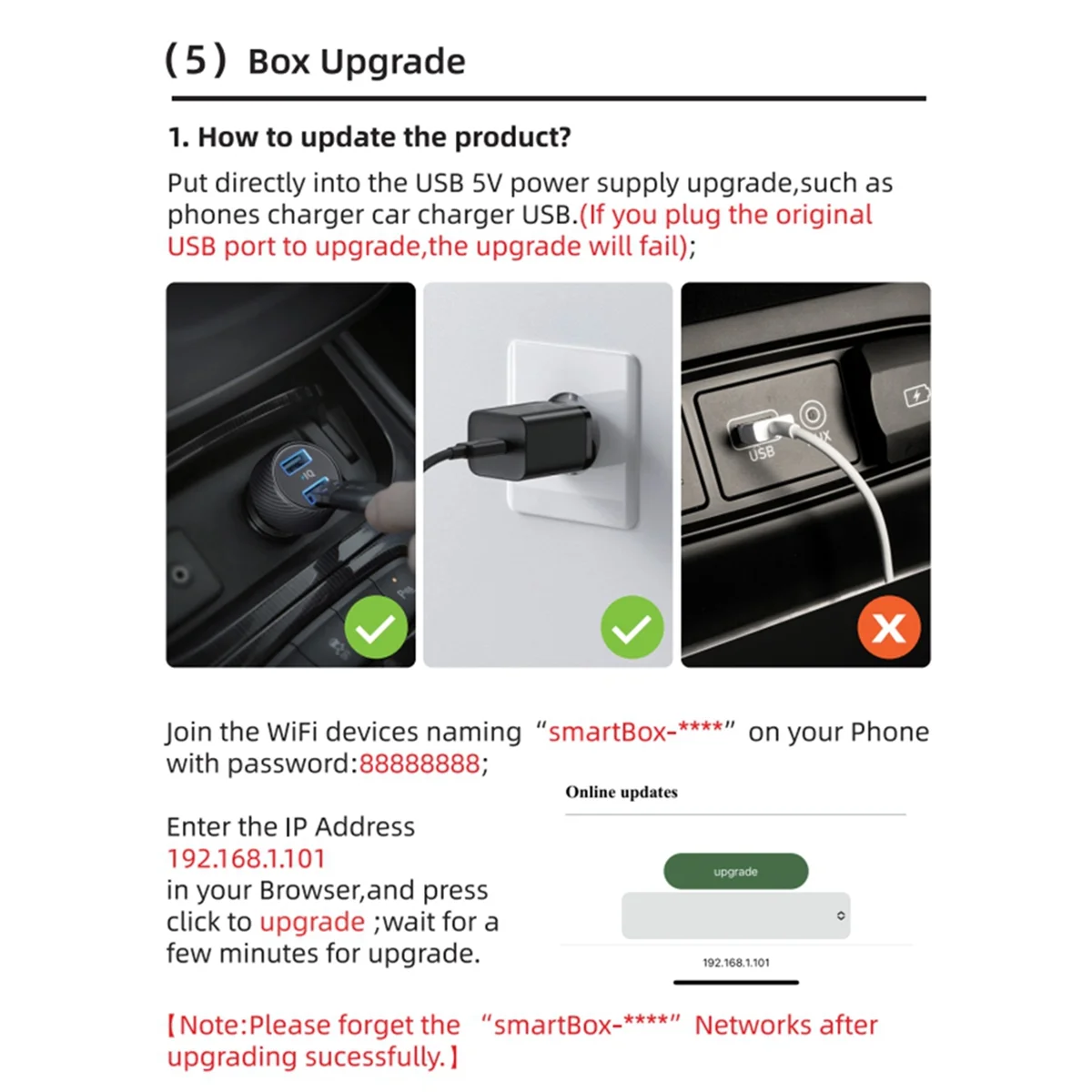 ADEGBO 改良型ワイヤレス Carplay アダプター - 有線からワイヤレス Carplay ドングルに変換