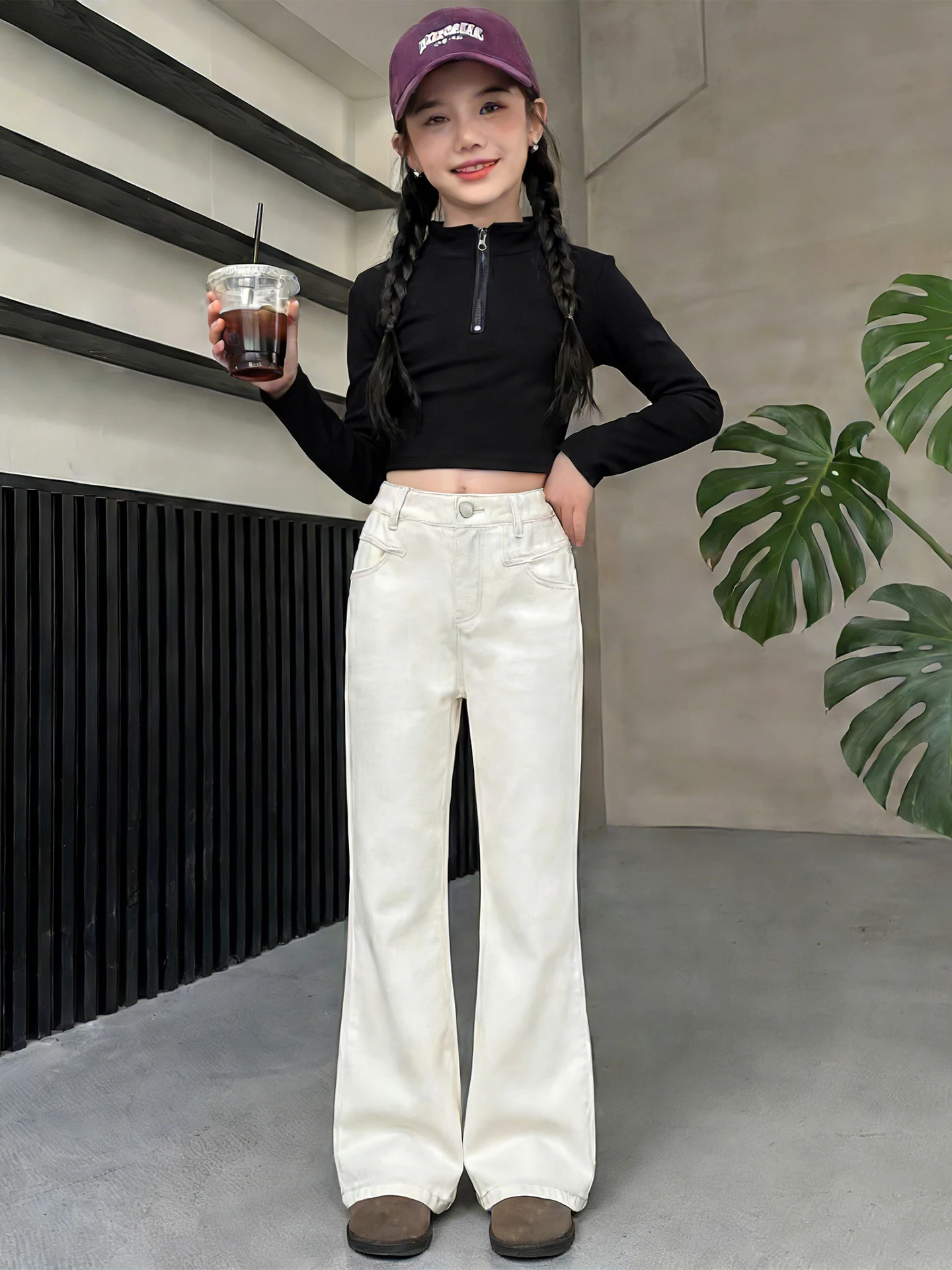 pantalones-de-campana-de-cintura-alta-de-moda-primavera-para-ninas-ropa-infantil-pantalones-largos-casuales-de-ajuste-holgado-sin-forro-polar