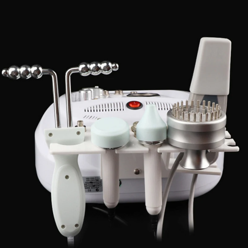 Microdermabrasion Machine Face Lifting Deep Cleansing Diamond Peeing 5 in 1 Dermabrasion Ultrasonic    Scrubber   Bio