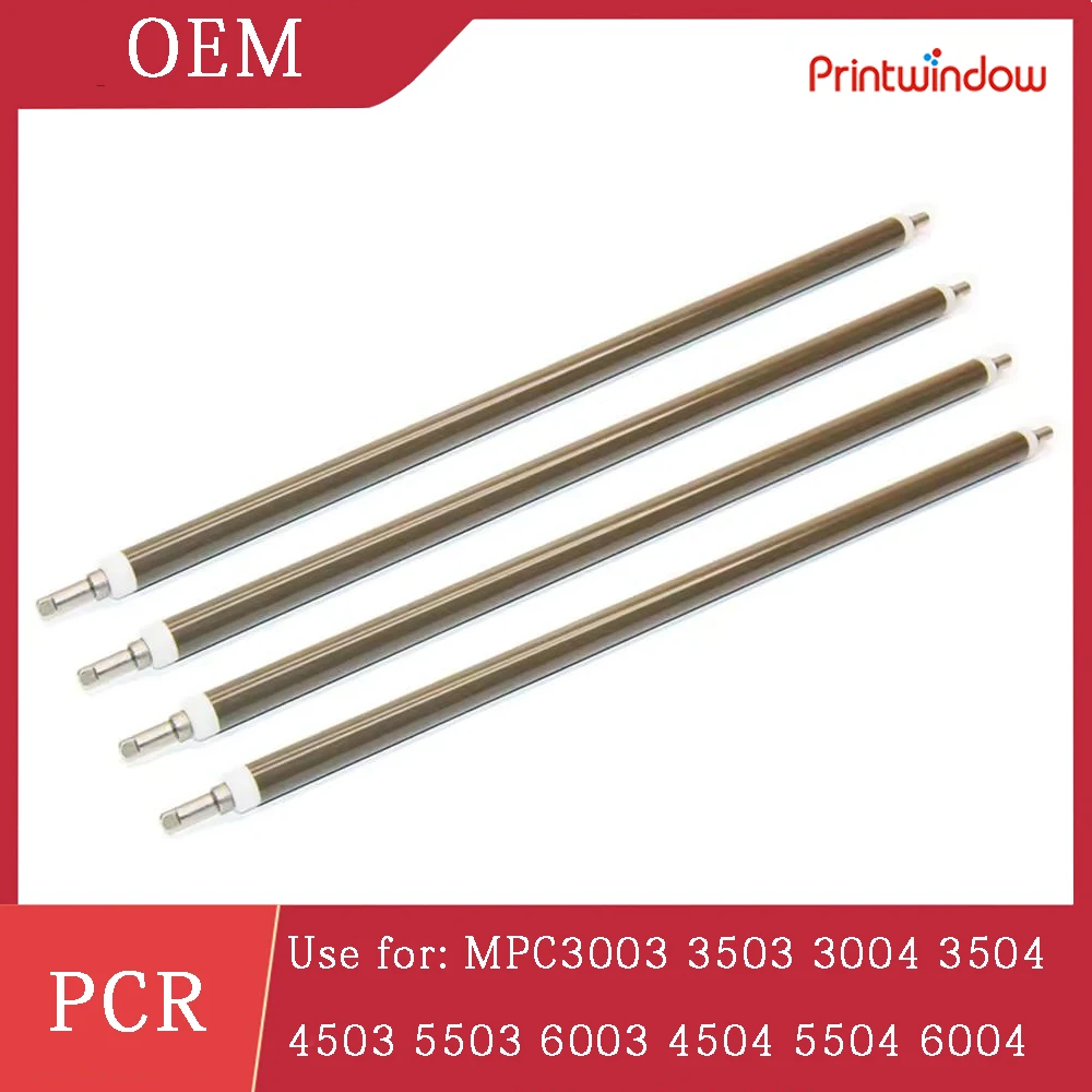 

4PCS OEM Brown Color Primary Charger Roller For Ricoh MPC3003 3503 3004 3504 4503 5503 6003 4504 5504 6004 IMC3000 PCR AD02-7050
