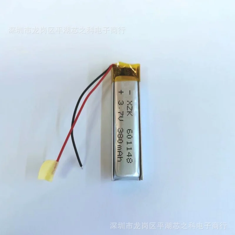 601148 380mAh 3.7V Recorder Battery for Recorder Point Reading Pen Intelligent Wear High Quality Polymer Lithium Battery