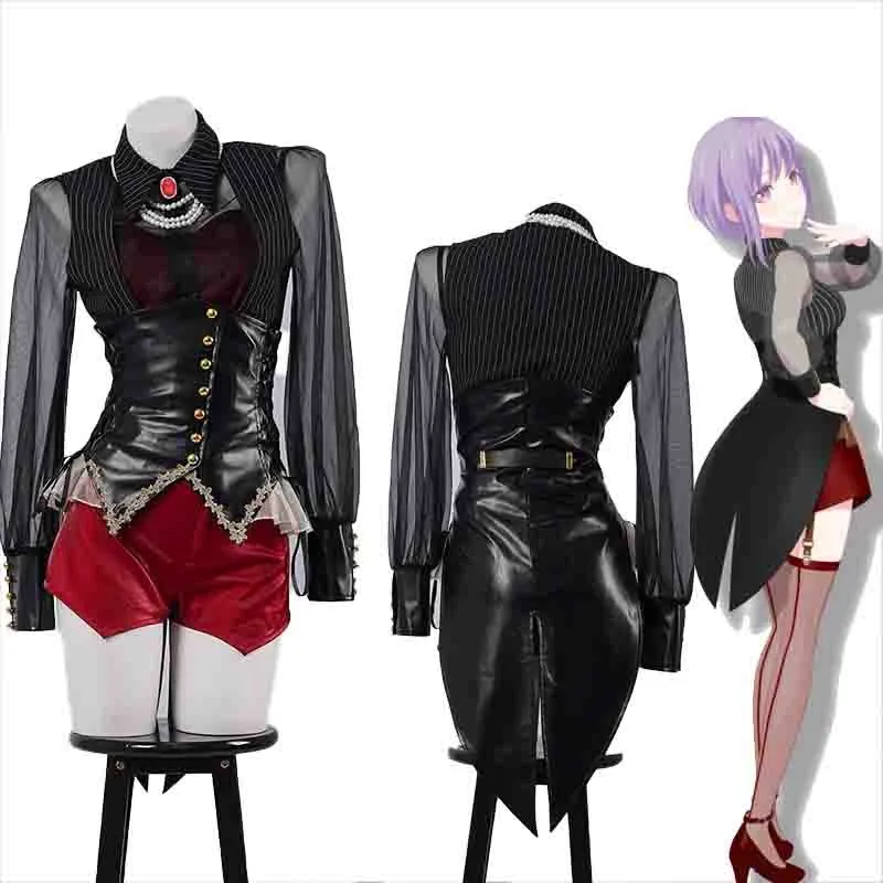Yuutenji Nyamu Ave Mujica Косплей Костюм Bang Dream Одежда Униформа Хэллоуин Вечерние Необычные Платья Наряд Девушки Женщины Индивидуальные