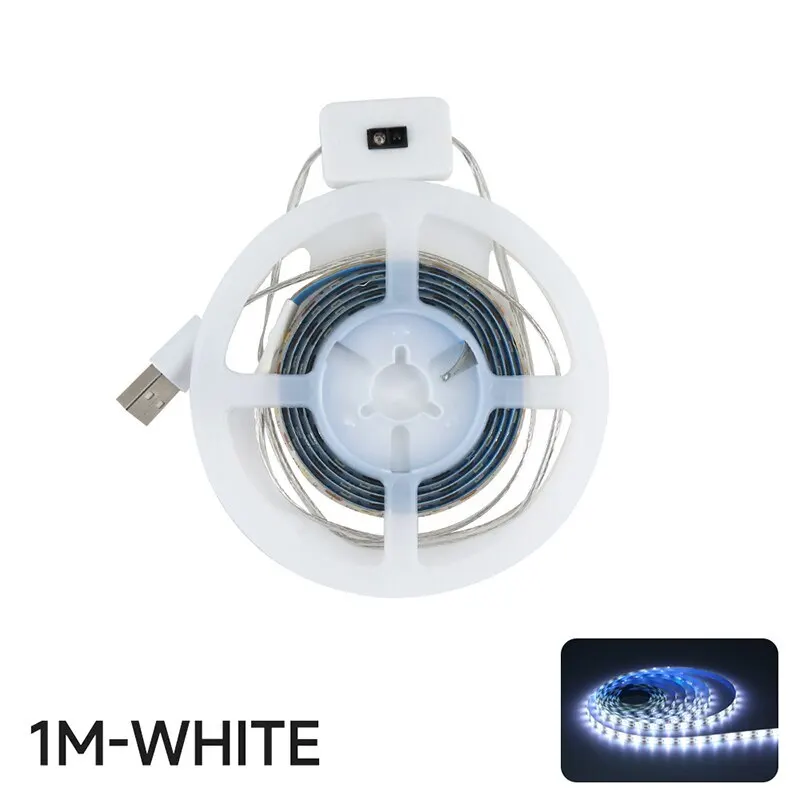 DC 5V Motion LED Backlight Lamp USB Powered LED Light Strip Hand Sweep Waving ON OFF Sensor TV Kitchen Under Lights