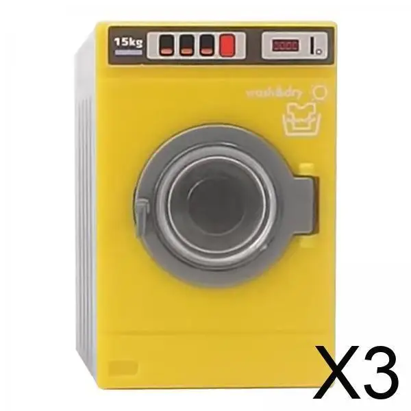 Maison de poupée, Machine à laver, modèle Mini appareil, meubles pour enfants, jouet, jeu de cuisine, 1 12