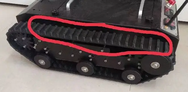 TR400 TR500 TR500S Various Parts RC Tank Rubber Tracks Encoder Motor Chassis Driver wheel Tracks for RC tank Robot Car DIY Parts