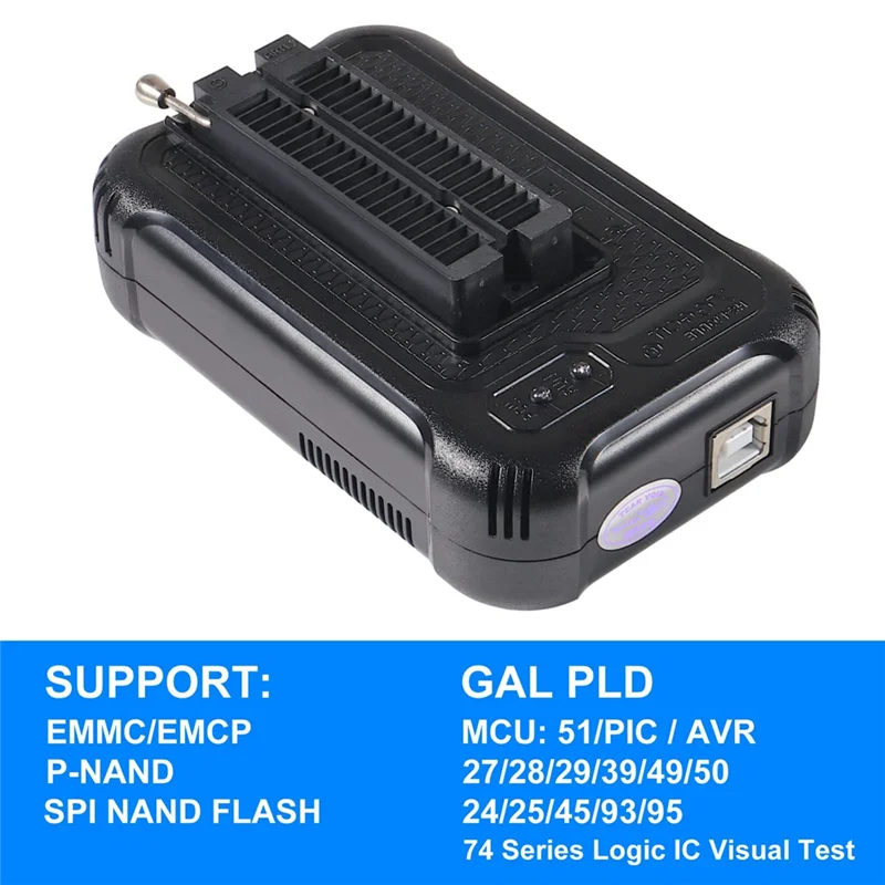 T48 TL866-3G Programmer + ISP Cable Support 31000+ Ics For SPI/Nor/NAND Flash/EMMC BGA153/162/169/100/221 TSOP/SOP/PLCC