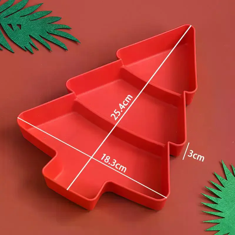 زينة عيد الميلاد 2026 أطباق فاكهه شجرة عيد ميلاد سعيد زينة للمنزل نويل هدايا عيد الميلاد سنة جديدة سعيدة #5