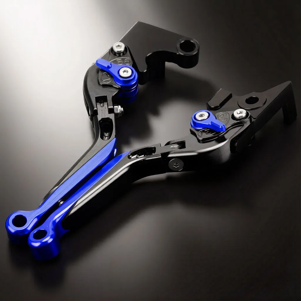 Palanca de Freno y Embrague Plegable y Ajustable para Motocicletas SUZUKI GSXR1100 GSX1100F RF900R VL1500 C90 BOULEVARD INTRUDER, Accesorios para Moto