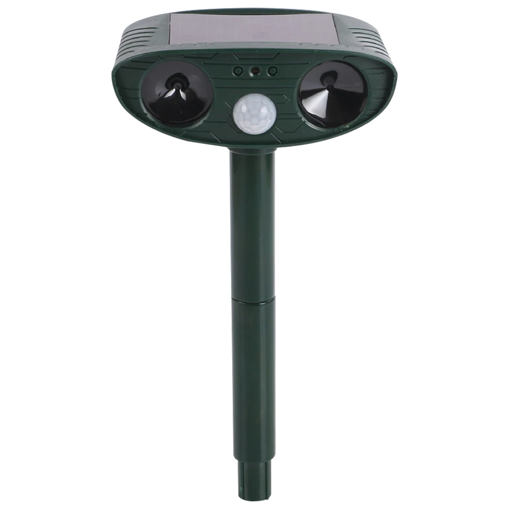 

Ultrasonic Animal Repellent with Motion Sensor Squirrel Animal Repellent Waterproof Rechargeable for Garden Yard Farm