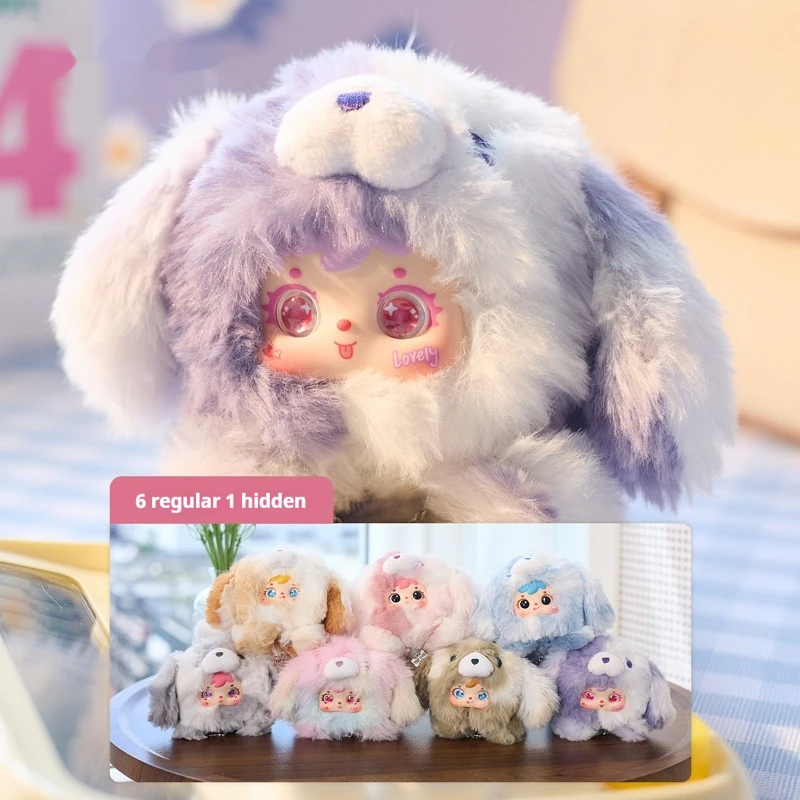 

Xingbangyuan Sanxiaomao Samuel Obedient Puppy Plush Keychain Blind Box Cute Soft Fluffy Stuffed Doll Toy Birthday Gift For Girls