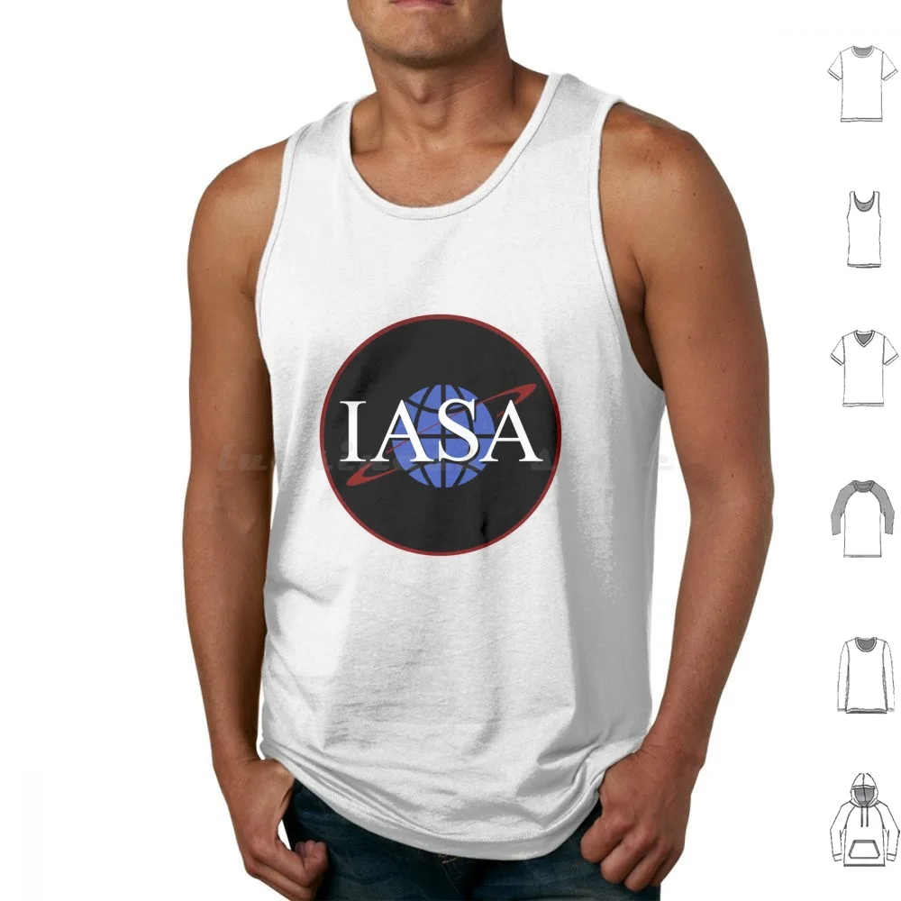 Farscape-International Aeronautics And Space Administration ( Iasa ) Tank Tops Vest Sleeveless Farscape Far Scape Iasa