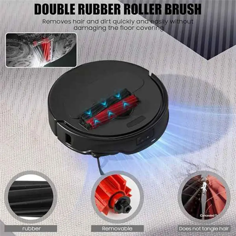AS94-10Pcs For Roborock Qrevo Slim/Qrevo Master Sweeping Robot Main Side Brush Mop Filter Set Cleaner Parts Replacement