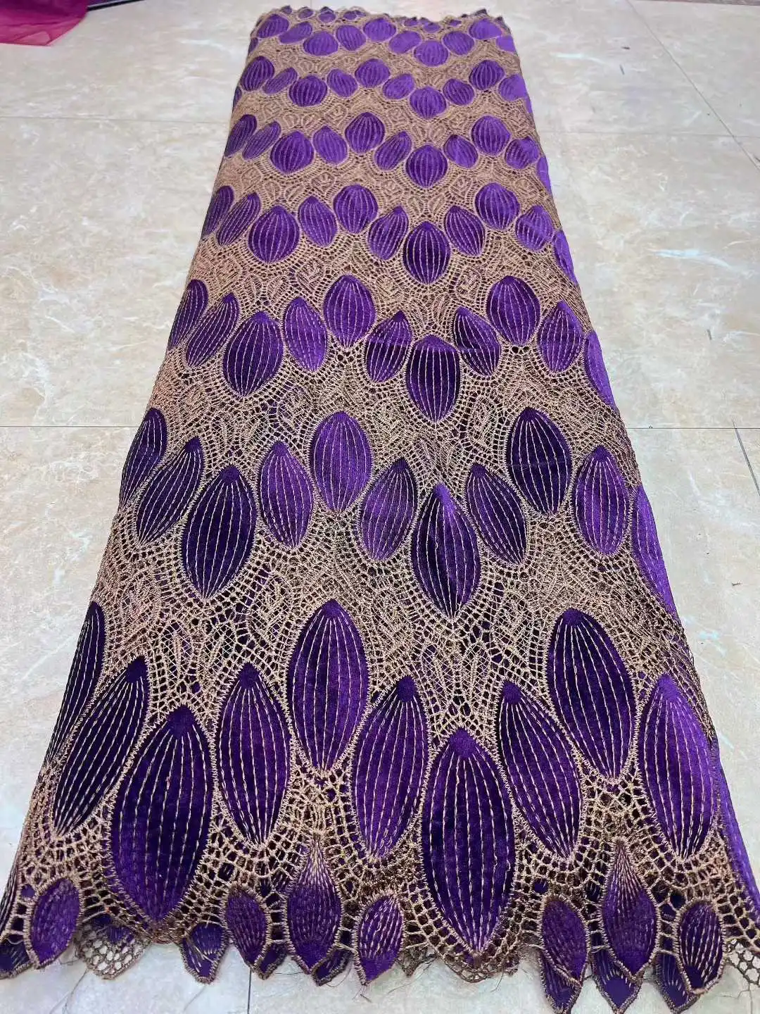 고급 아프리카 메쉬 레이스 원단 벨벳 레이스 나이지리아 튤 프랑스 튤 네트 레이스 여성용 이브닝 드레스