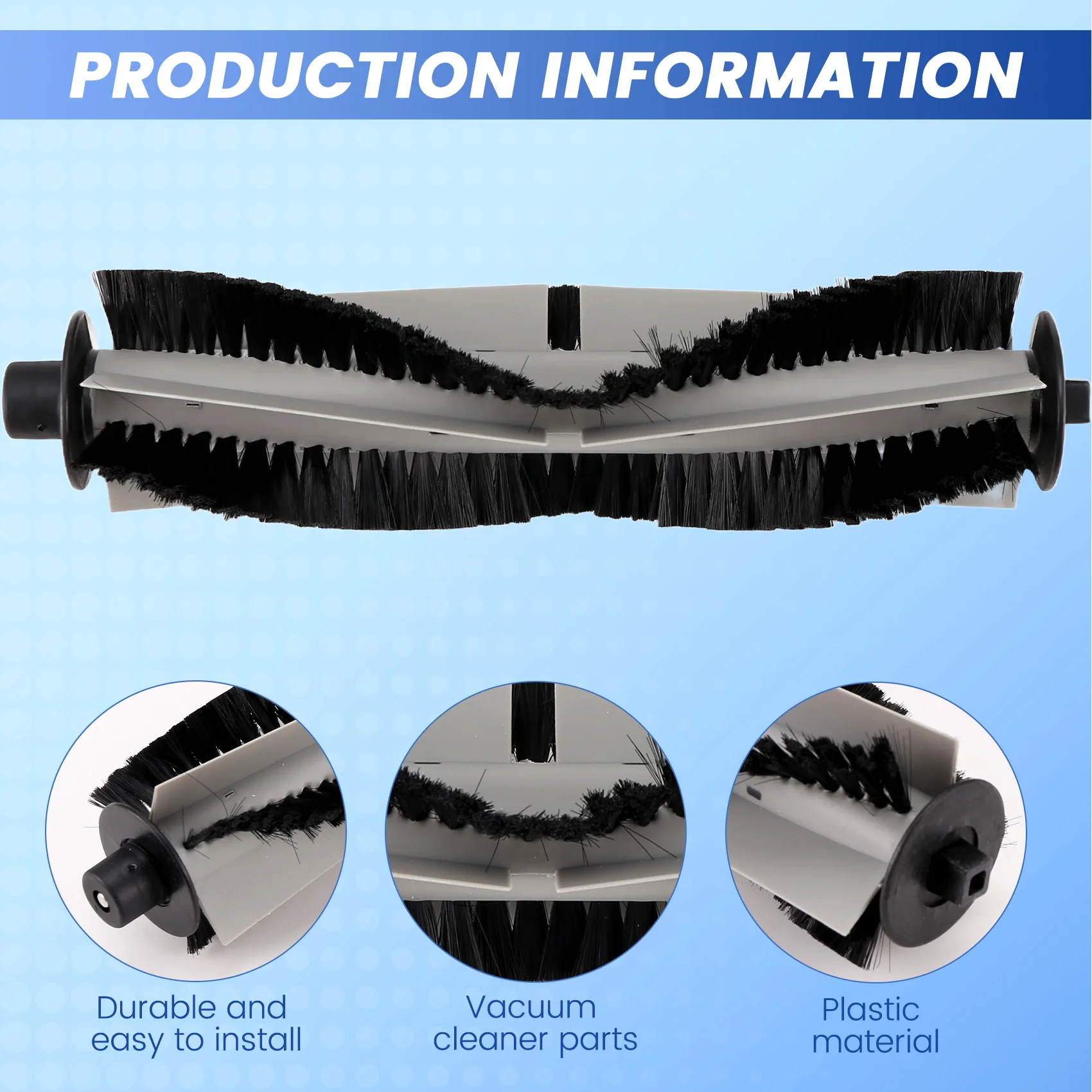 ABBR роликовая боковая щетка HEPA-фильтр для робота-пылесоса ILIFE T20s, запасные части