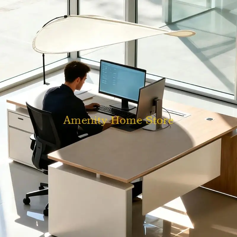 F26C Variable Length Light Blocking Curtain With Curved Frame For Home Office And Studio Perfect For Light Sensitive Persons