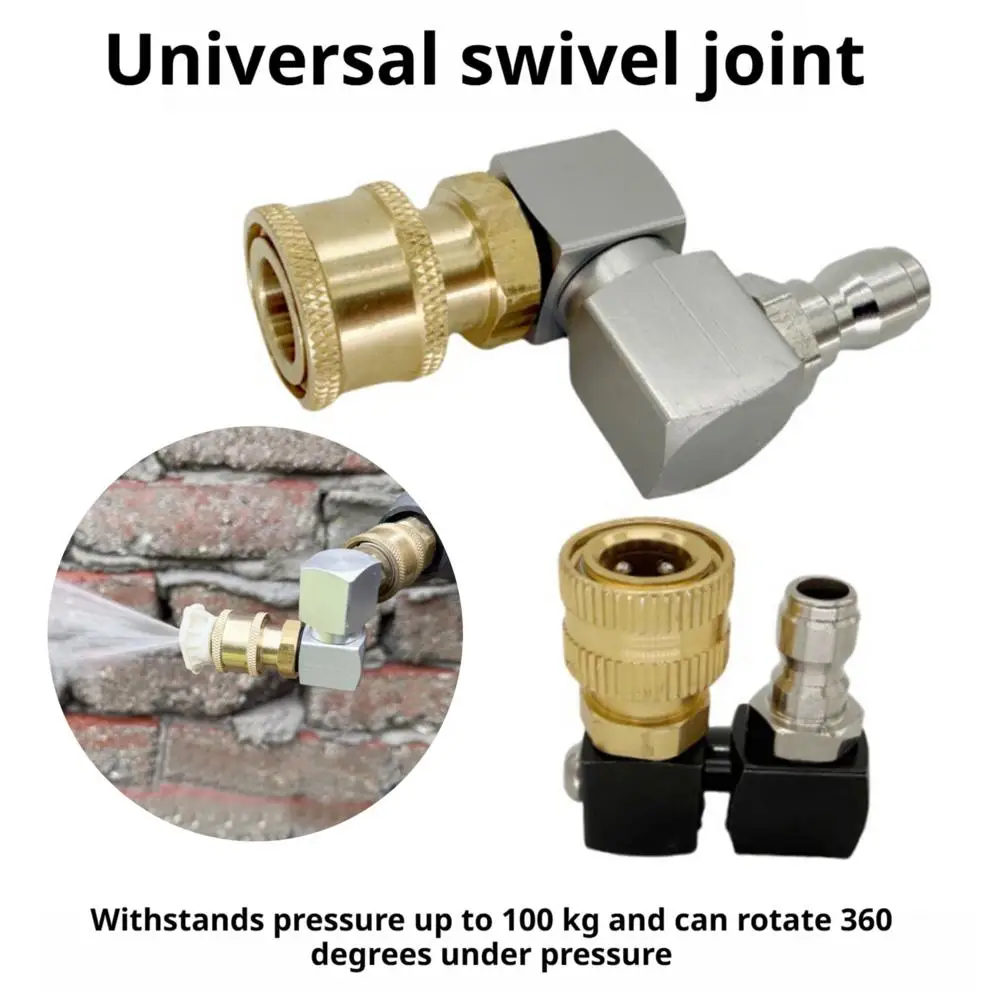 360° Rotating High Pressure Washer Jet Nozzle 1/4
