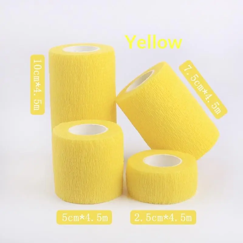 Buntes, selbstklebendes, elastisches Sportbandage-Band 4,5 m Elastoplast für Kniestützen, Finger, Knöchel, Handfläche, Schulter – Detail 36