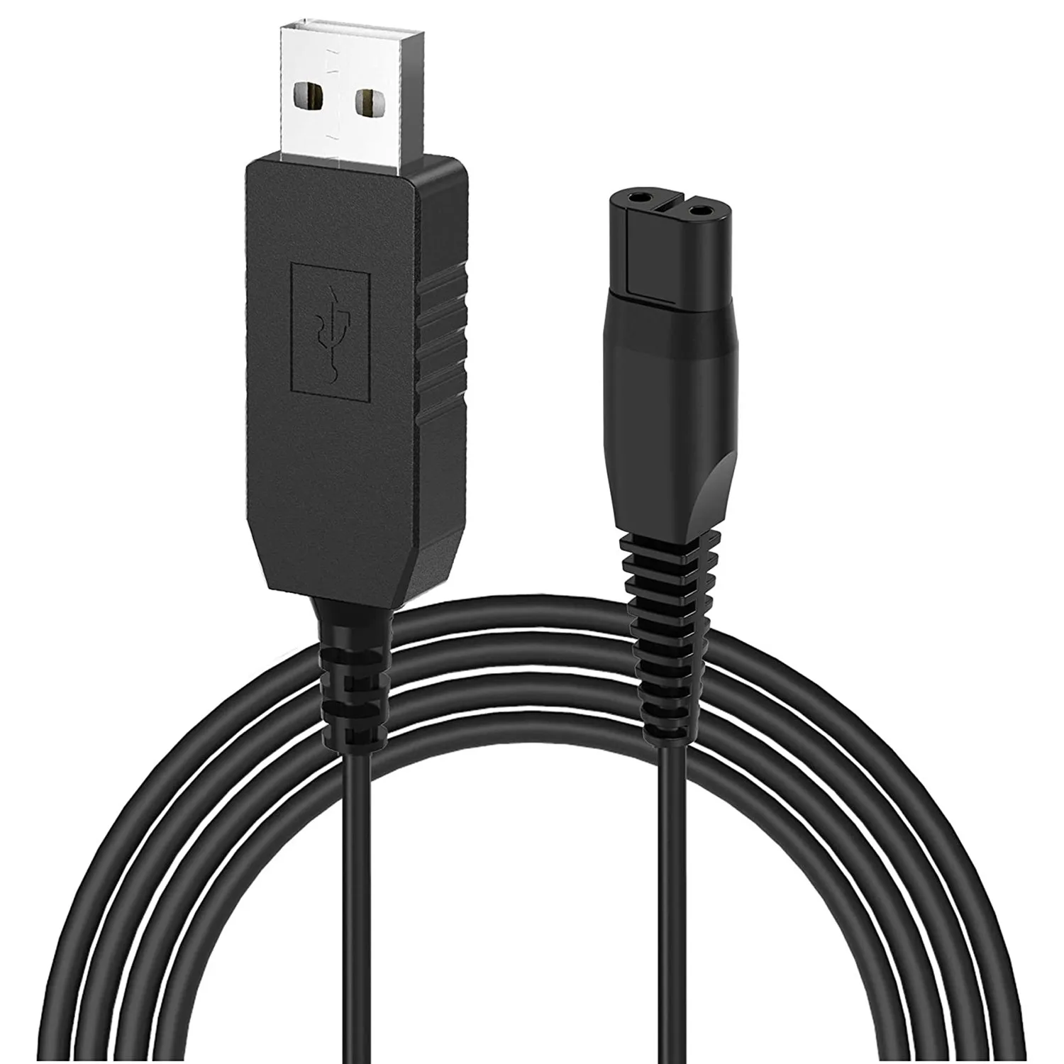 4.3V USB Charging Cable for Philips Norelco Oneblade QP2520 QP2520/90 QP2520/72 QP2520/70 Shaver A00390 Series All-in-One Groomi