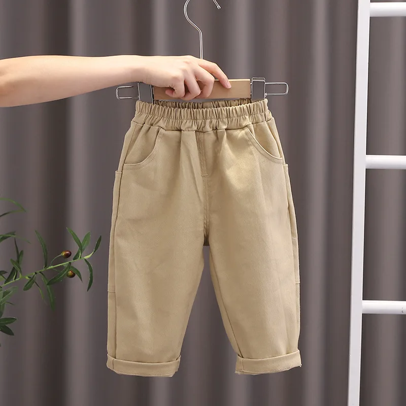 New Boys' Children's Trousers Spring Autumn Long Pants Casual Outdoor Pants Girls' Cartoon Pant Four Seasons view 5