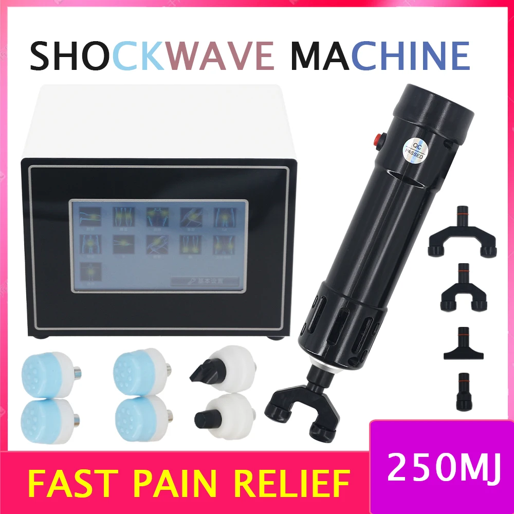 

Shockwave Therapy Machine Pain Relief Body Relaxation For ED Treatment Shock Wave 2 IN 1 Chiropractic Correction Tool
