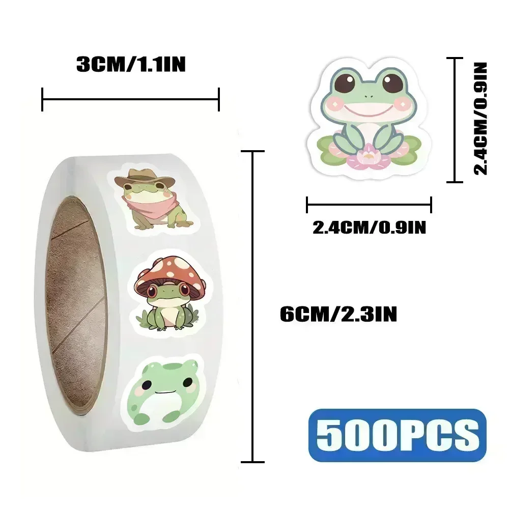 500PCS/Roll Christmas and Halloween Inspirational English Children's Reward Sealing Graffiti Stickers for Bicycle Hand image 4