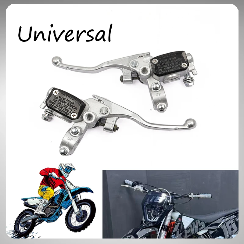 Motorcycle 22mm Left Right Front Hydraulic Brake Master Cylinder Lever for ENDURO MX Motocross ATV Quad Dirt Pit Bike Scooter