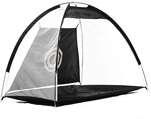 Hot Sale Custom Logo Outdoor Portable Golf Hitting Net with Polyester & Fiberglass Poles 225x125x215cmpromote sales