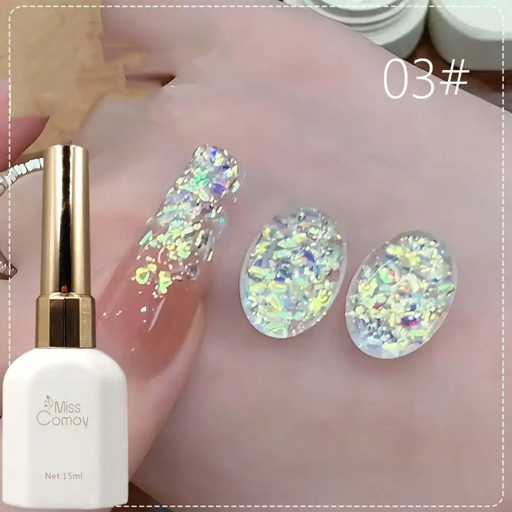 1-3Pcs 2026 New Symphony Chasing Sequin Gel Nail Polish Set Sparkling Glitter Nail Art Shiny Manicure DIY Salon UV LED