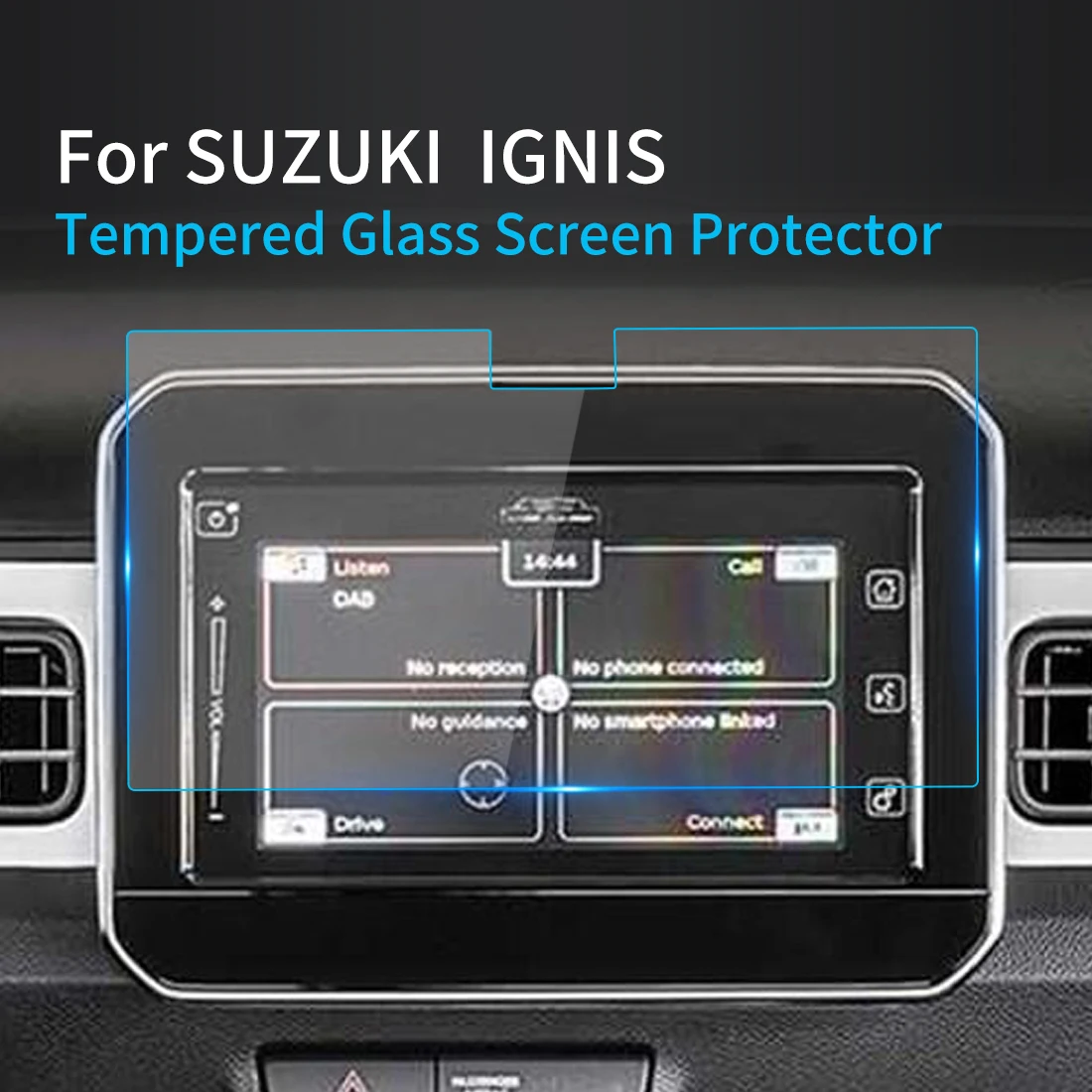 For SUZUKI IGNIS Screen Protector 2022 Console Tempered Glass Protective Film Navigator Protection Car Accessories