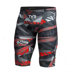 Summer Men's Swimming Trunks Athletic Training Swimwear Pro Swim Jammer Swimsuit Shorts Swim Trunks GYM Beach Surf Tights Shorts