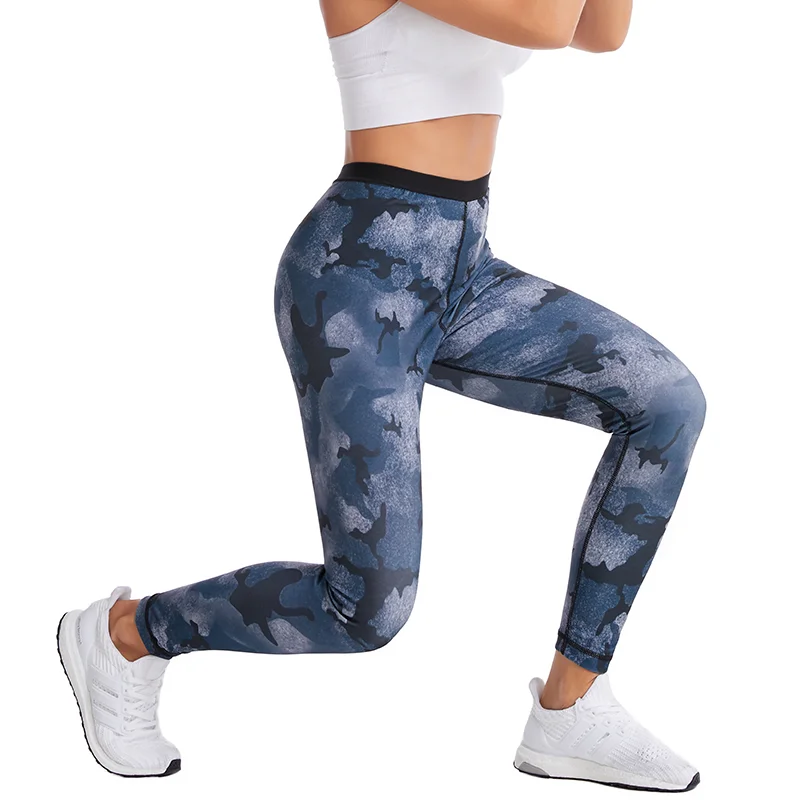 Women Camouflage Leggings Body Shaper Pants Hot Sweat Sauna Pant Shapewear Tummy Control Slimming Shorts Gym Fitness Weight Loss