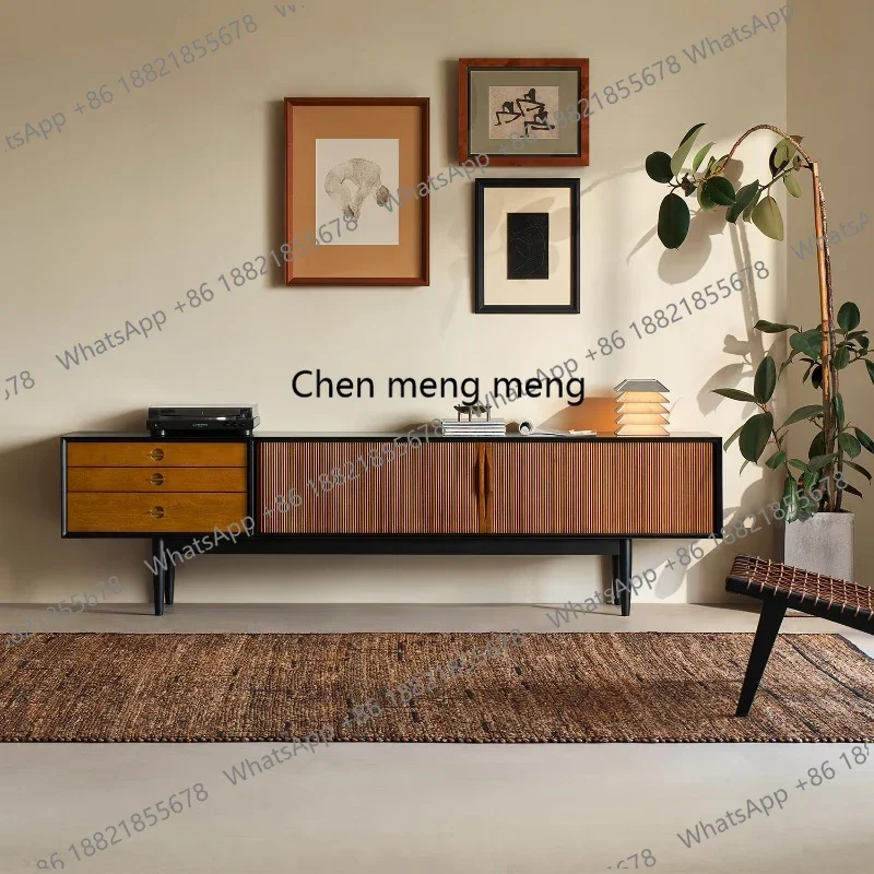 

Drawers Wooden Modern Tv Stand Living Room Design Universal Luxury Center Tv Table Hotel Nordic Stojaki Telewizyjne Furniture RR