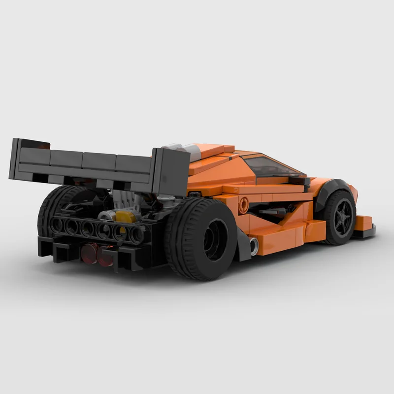 324 PCS Speed Hypercar 1996 F1 LM Pikes Peak MOC Customize Modular Building Block Model Technology Simple DIY Assembly Toy Gift