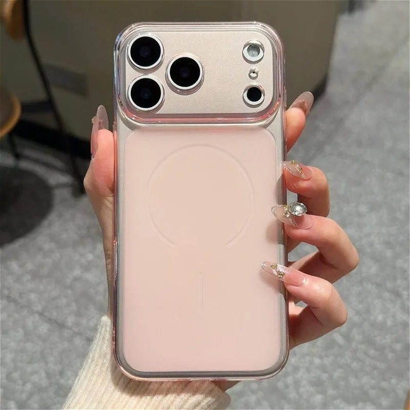 Luxuriöse Ultra-Schlanke Transparente Weiche Silikon-Handyhülle für iPhone 17 Air 16 15 14 13 12 Pro Max 11 mit Linsenschutz und Matter Oberfläche – Detail 15