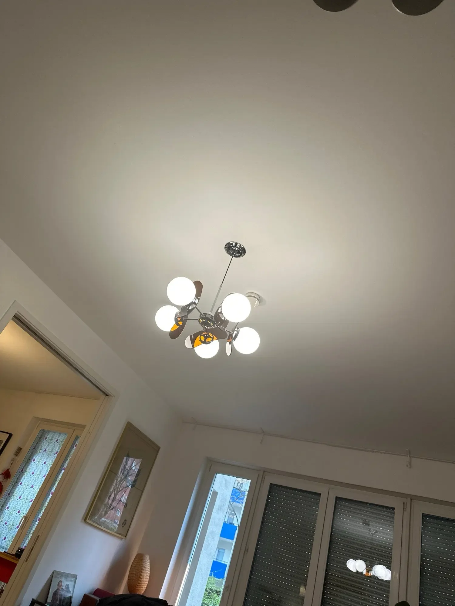 Retro Restaurant Chandelier Designer Medieval Magic Bean Living Dining Room Pendant Light Wabi Sabi Style Master Eye Protection