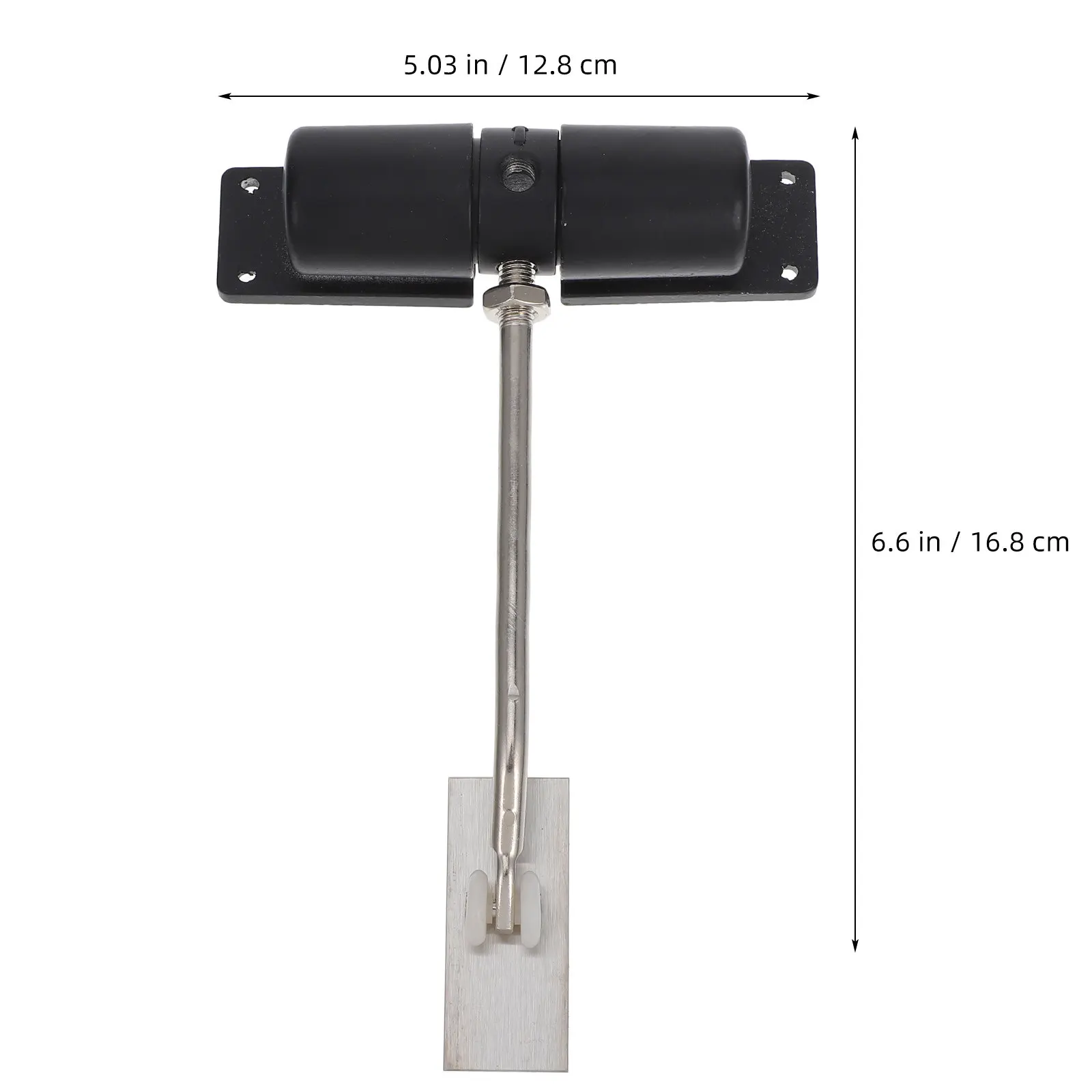 Stainless Steel Automatic Door Closer with Spring Hinge for Residential Commercial Use Self Closing Door Closer Safety Quiet