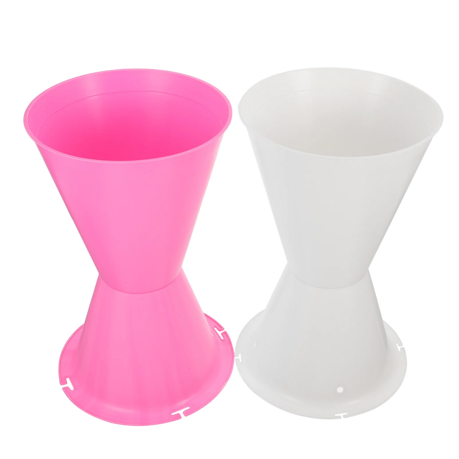 

4pcs Flower Fixing Base Selected Material Strong Bearing Capacity Bouquet Holder For Wedding Party Floral Arrangement Implement