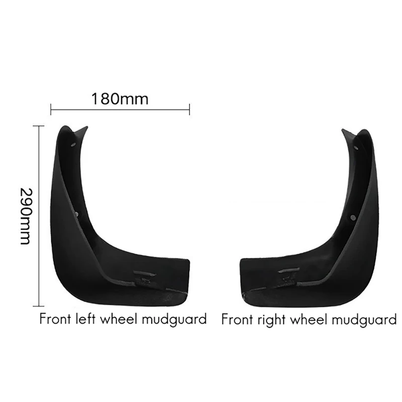 For Nissan Note 2005-2011 E11 Front&Rear Mud Flap Guard Fenders Mudguard Splash Mudflaps Fender Mudguards