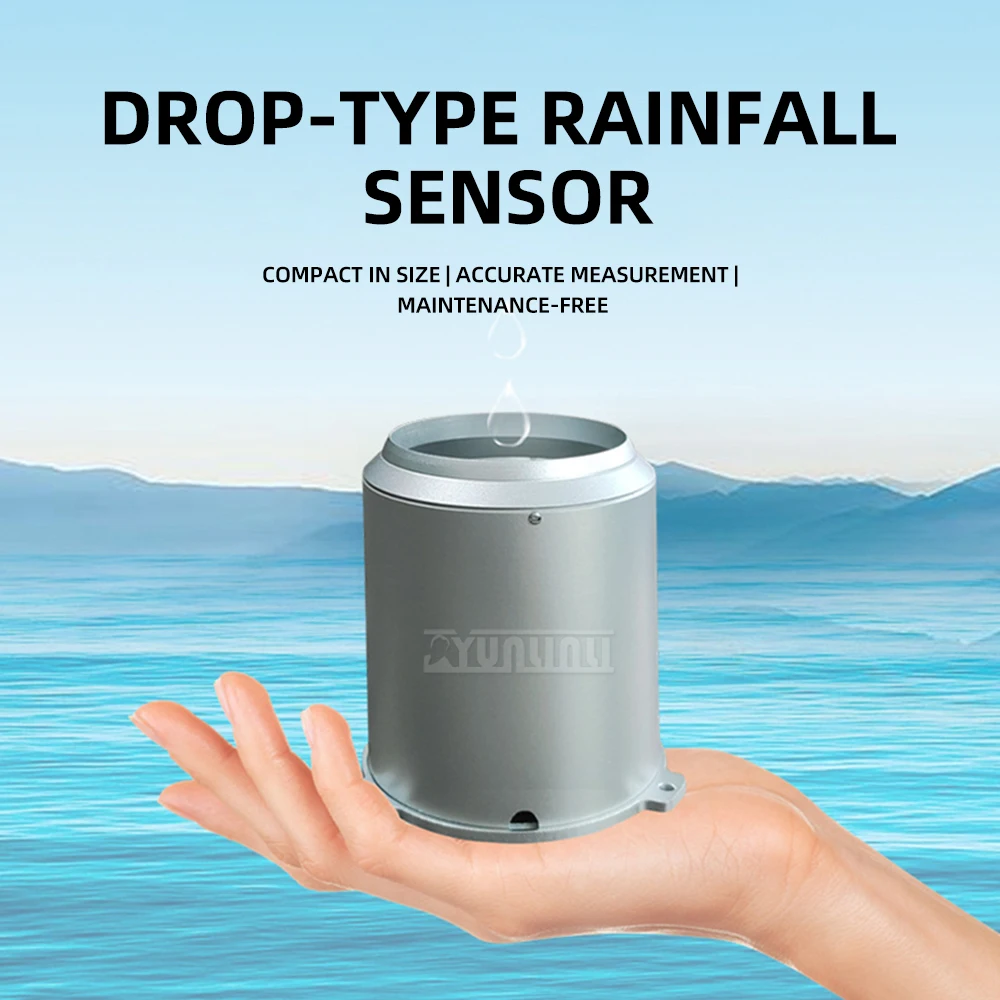 Integrated High Precision  Pulse Signal Rain Gauge;Tipping Bucket Rain Gauge Sensor, 