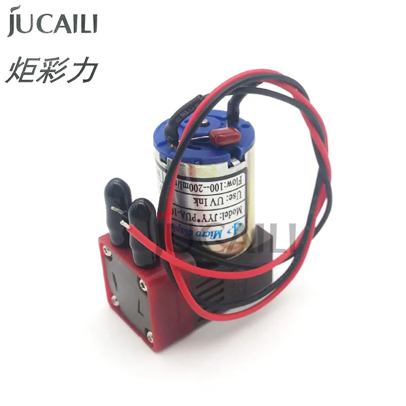 Jucaili Small Ink Pump for Galaxy Wit Color Infiniti Phaeton Solvent Plotter Printer JYY UV 3W 24V 100-200ml/min Micro-Ink Pump