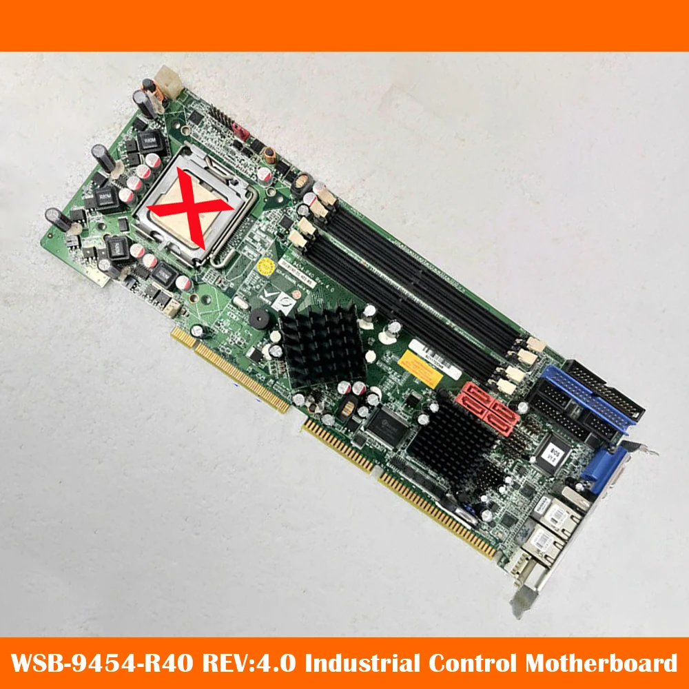 

WSB-9454-R40 REV:4.0 Industrial Control Motherboard Double Network Port Device Motherboard Fast Ship Work Fine High Quality