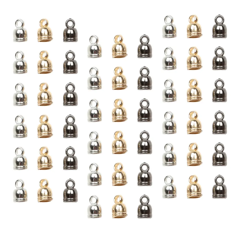 

300 Pcs Necklaces Bell Beads Bracelet Making Supplies Metal Spacers for Jewelry