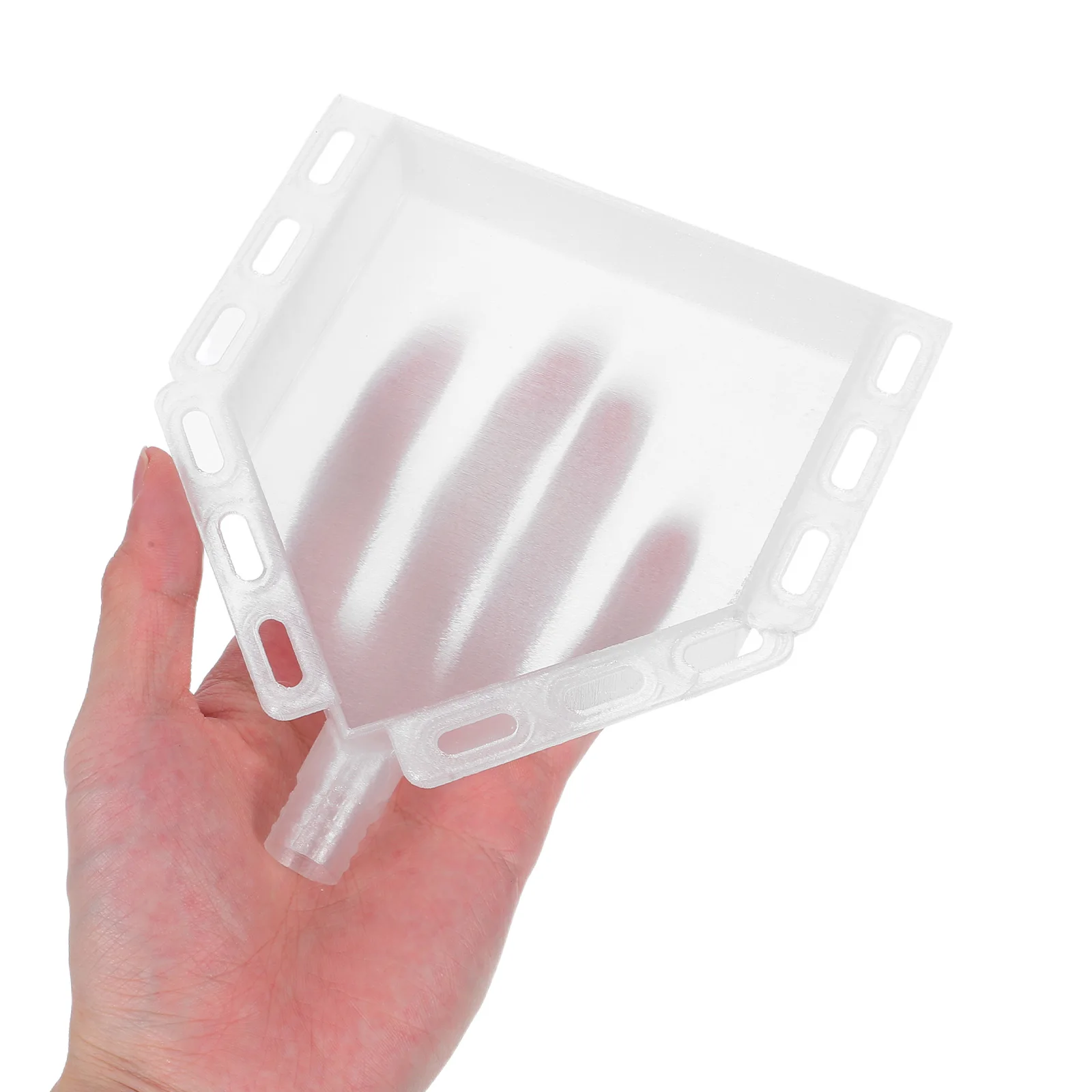 Air Conditioner Drip Pan Hole Diameter 1.5cm Plastic AC Unit Water Catcher Tray For Air Conditioner Accessories Water Tray Box